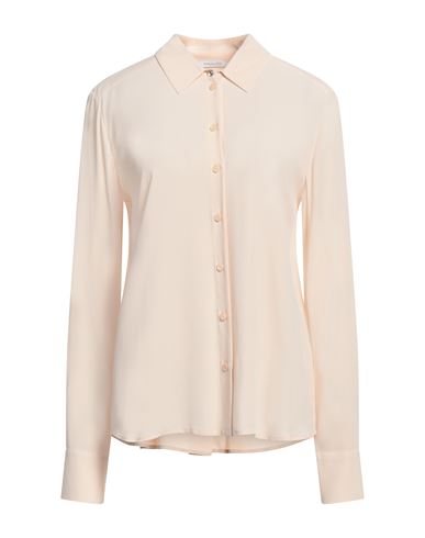 PATRIZIA PEPE PATRIZIA PEPE WOMAN SHIRT IVORY SIZE 6 VISCOSE 