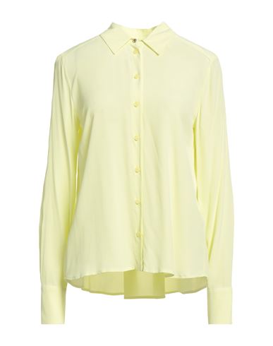 Shop Patrizia Pepe Woman Shirt Pastel Yellow Size 10 Viscose