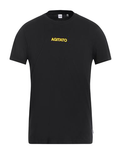 Shop Aspesi Man T-shirt Black Size M Cotton