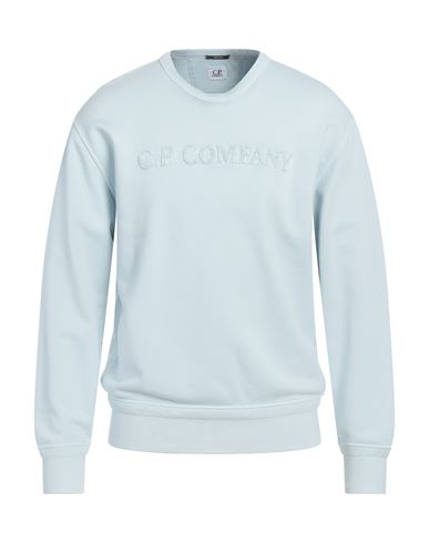 C.p. Company C. P. Company Man Sweatshirt Sky Blue Size 3xl Cotton