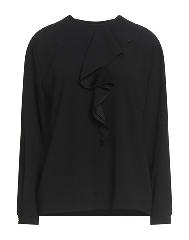 Paule Ka Woman Top Black Size 10 Triacetate, Polyester