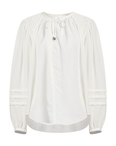 ISABEL MARANT ÉTOILE MARANT ÉTOILE WOMAN TOP IVORY SIZE 8 POLYESTER 