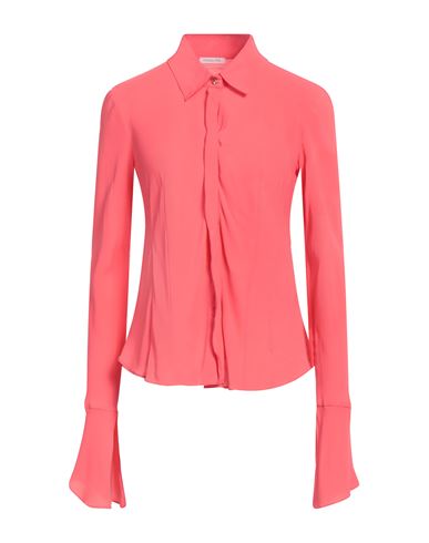 Shop Patrizia Pepe Woman Shirt Fuchsia Size 4 Viscose In Pink