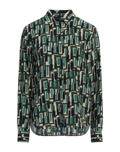 ASPESI ASPESI WOMAN SHIRT MILITARY GREEN SIZE 10 SILK 