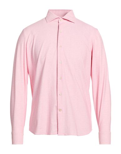 Ghirardelli Next Man Shirt Pink Size 16 ½ Polyamide, Elastane