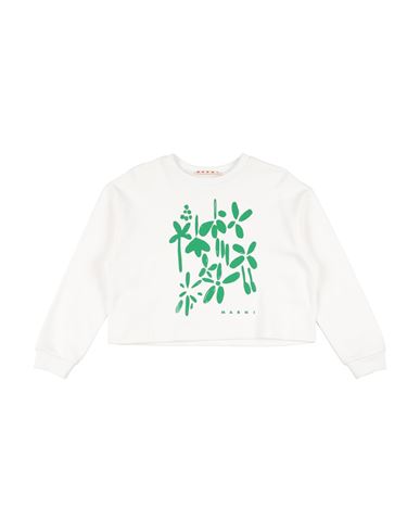 Marni Toddler Girl Sweatshirt White Size 6 Cotton In White
