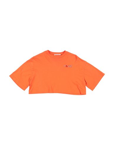 Marni Toddler Girl T-shirt Orange Size 6 Cotton In Orange