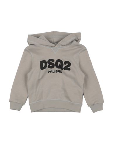 Dsquared2 Toddler Sweatshirt Taupe Size 4 Cotton, Elastane In Grey