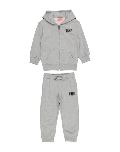 Diesel Toddler Tracksuit Light Grey Size 6 Cotton In Grey