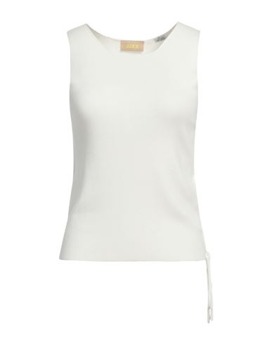 Jjxx By Jack & Jones Woman Top Ivory Size M Viscose, Nylon In White