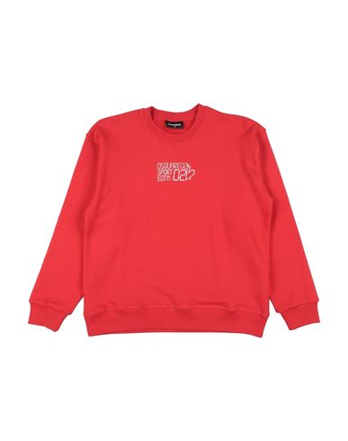 Dsquared2 Toddler Sweatshirt Red Size 6 Cotton In Red