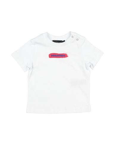 Dsquared2 Newborn T-shirt White Size 3 Cotton In White
