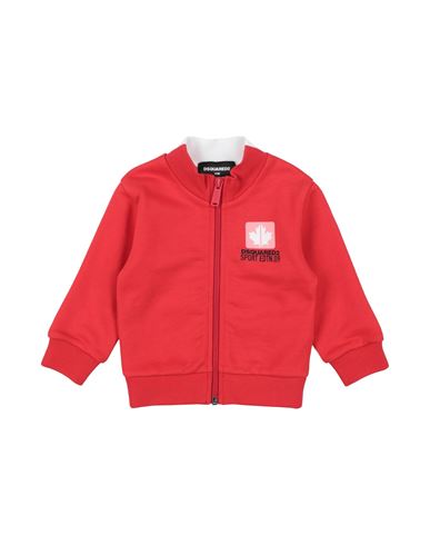 Shop Dsquared2 Newborn Sweatshirt Red Size 3 Cotton