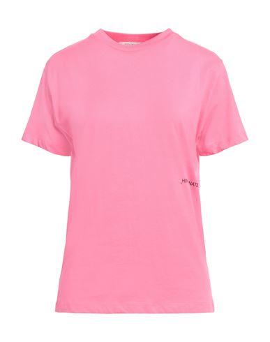 Hinnominate Woman T-shirt Pink Size S Cotton In Pink