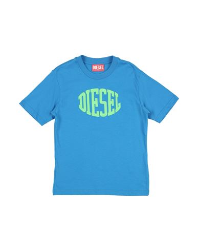 Diesel T-shirt With Logo In Blue