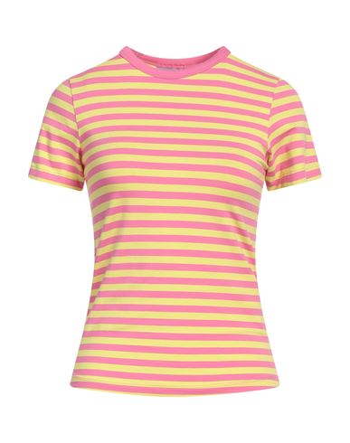 Jjxx By Jack & Jones Woman T-shirt Yellow Size L Cotton, Elastane In Yellow