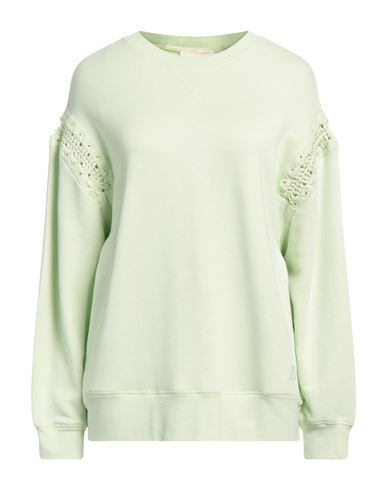 Ulla Johnson Cori Lace-up Detail Sweatshirt In Green