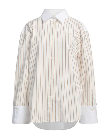 Shop Rohe Róhe Woman Shirt White Size 8 Cotton
