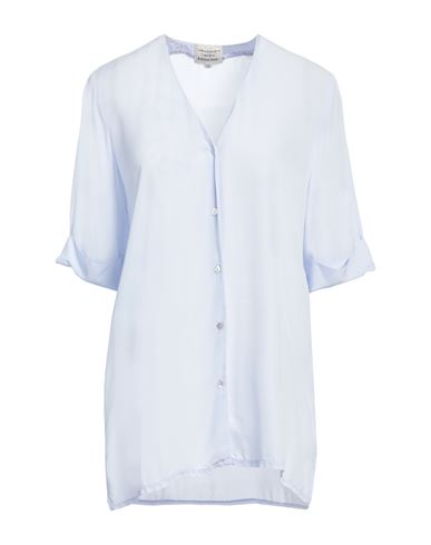 Shop Alessia Santi Woman Shirt Sky Blue Size 6 Viscose