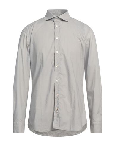 BASTONCINO BASTONCINO MAN SHIRT TAUPE SIZE 15 ¾ COTTON 