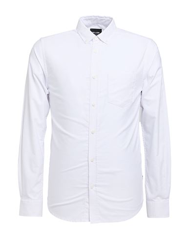 Only & Sons Man Shirt White Size Xl Cotton, Polyester In White