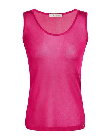 ANGELO MARANI ANGELO MARANI WOMAN TOP MAGENTA SIZE 14 VISCOSE, POLYESTER 