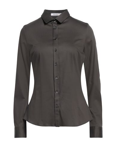 Soluzione® Soluzione Woman Shirt Lead Size 8 Cotton In Grey