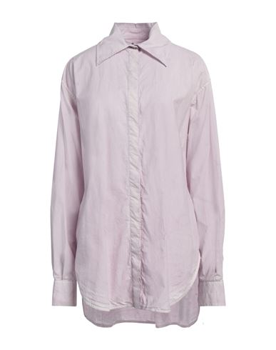 QUIRA QUIRA WOMAN SHIRT LILAC SIZE 6 COTTON 
