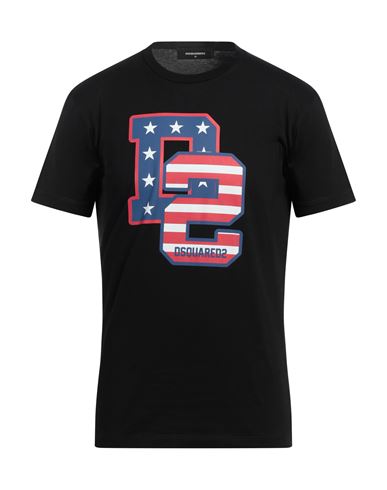 Dsquared2 T-shirt Aus Baumwolle Mit Logodruck In Black