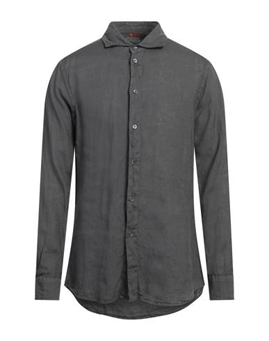 BARENA VENEZIA BARENA MAN SHIRT LEAD SIZE 36 LINEN 