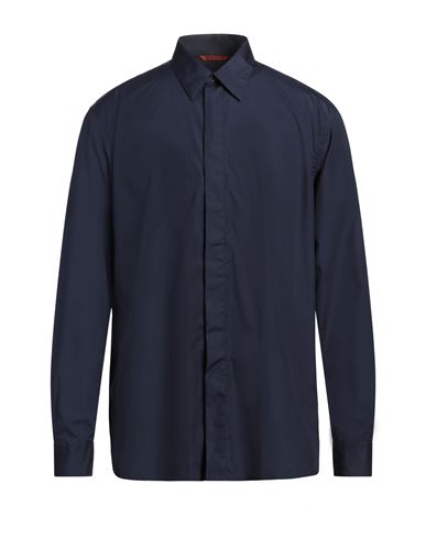BARENA VENEZIA BARENA MAN SHIRT BRIGHT BLUE SIZE 44 COTTON 