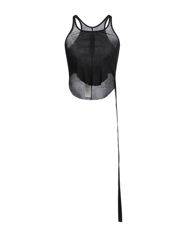 Rick Owens Drkshdw Drkshdw By Rick Owens Woman Tank Top Black Size M Cotton In Black