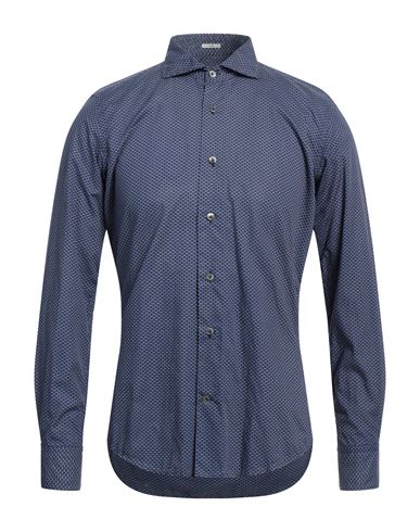 Himon's Man Shirt Blue Size 15 ¾ Cotton In Blue