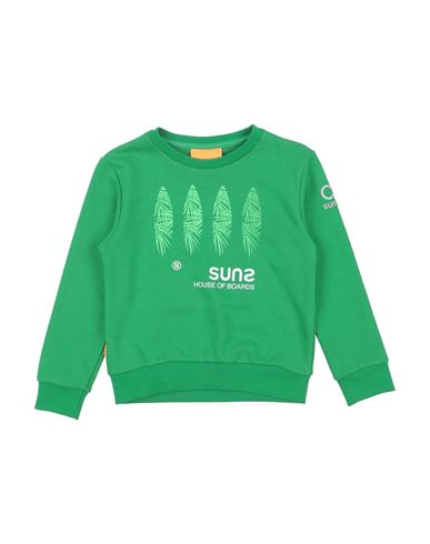 Suns Boards Toddler Girl Sweatshirt Green Size 4 Cotton, Polyester In Green