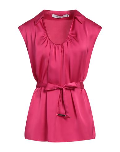 SIMONA CORSELLINI SIMONA CORSELLINI WOMAN TOP FUCHSIA SIZE 10 POLYESTER 