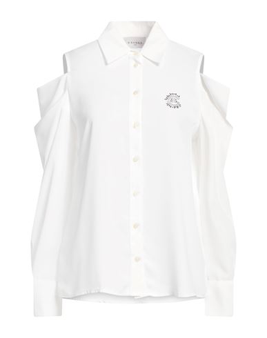 Gaelle Paris Gaëlle Paris Woman Shirt White Size 6 Polyester In White