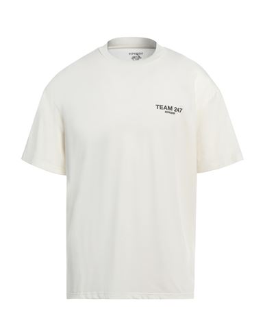 Represent Graphic Print Crew Neck T-shirt In White