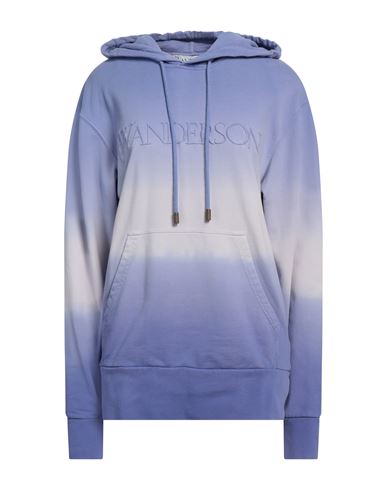 Jw Anderson J.w. Anderson Gradient Hoodie Logo In Purple