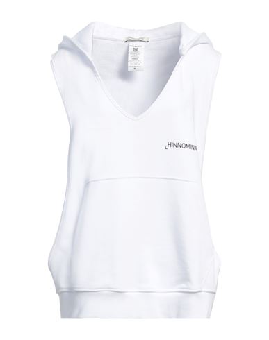 Hinnominate Woman Sweatshirt White Size M Cotton In White