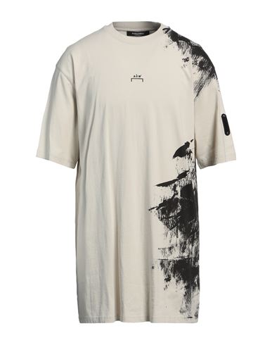 A-cold-wall* Off-white Brushstroke T-shirt In Beige