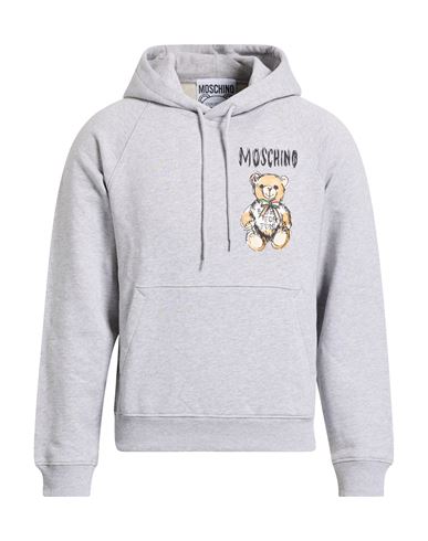 Moschino Couture Woman Sweatshirt Light Grey Size 6 Cotton In Gray