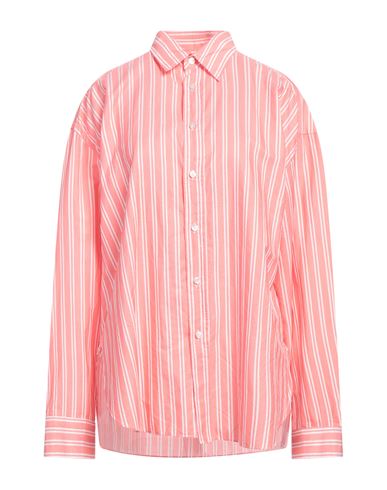 FINAMORE 1925 FINAMORE 1925 WOMAN SHIRT SALMON PINK SIZE 8 COTTON 