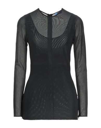 Mugler Woman Top Black Size 6 Polyamide, Elastane