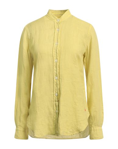 PEUTEREY PEUTEREY WOMAN SHIRT LIME GREEN SIZE 12 LINEN 
