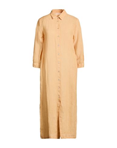 Vestido midi Mujer Melocotón 38 Mujer