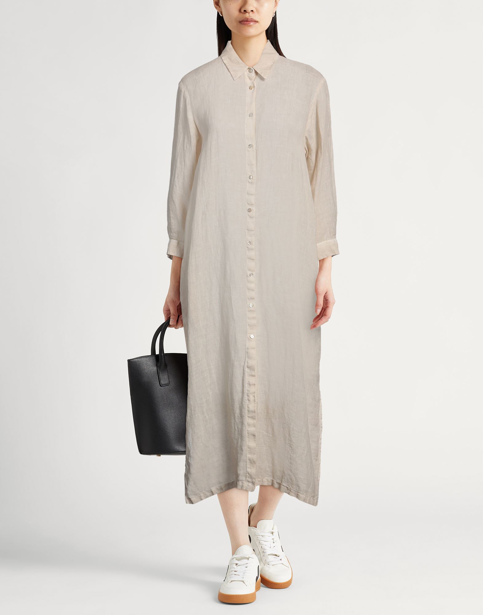  120% Lino - Kleider - Midi-kleider - On Yoox.com 