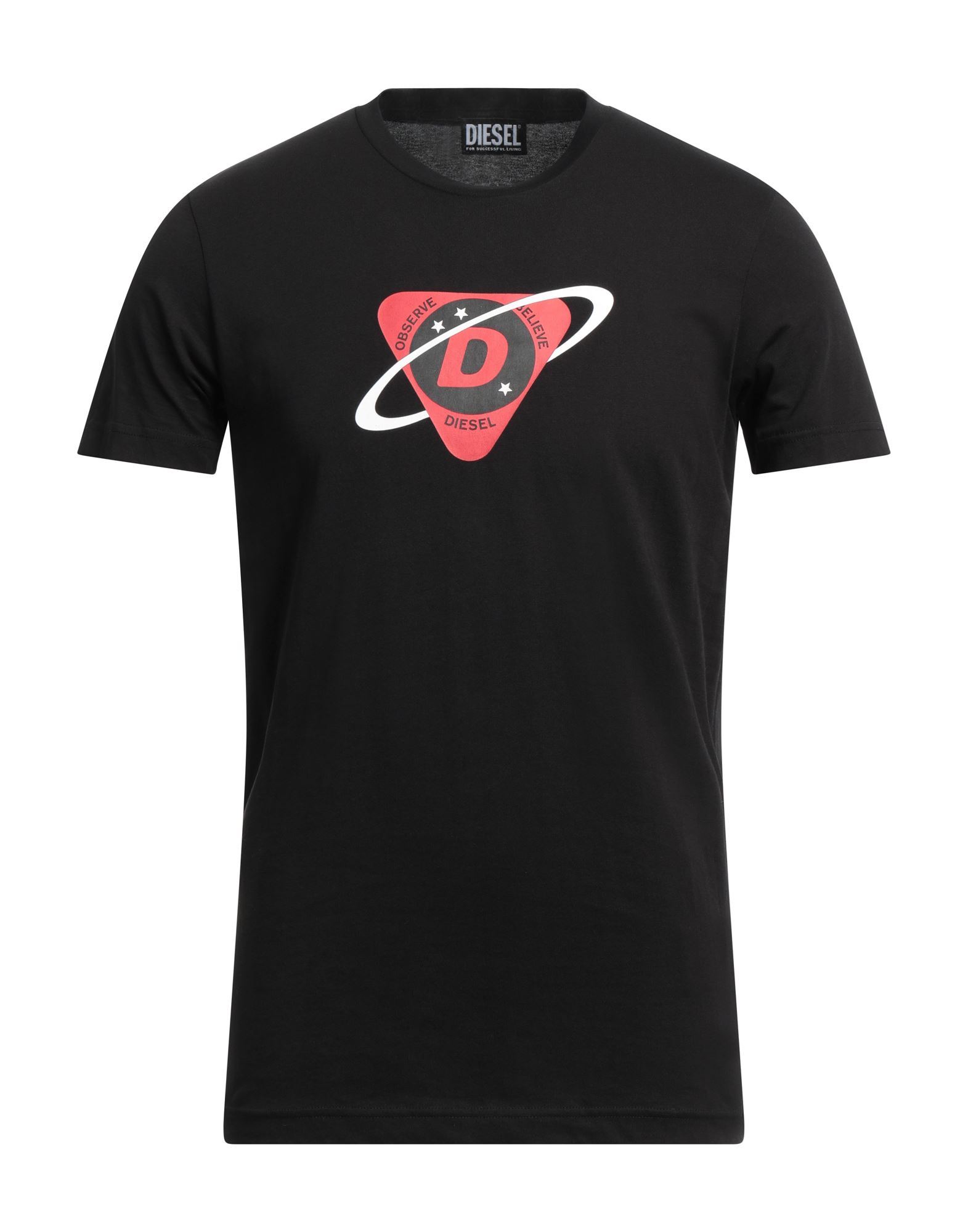 DIESEL ディーゼル Tシャツ・カットソー 黒 XXS 0277725Y0009 ディーゼル DIESEL Tシャツ （BLACK） -waja bazar - 海外