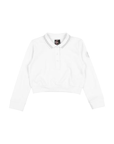 Colmar Toddler Girl Polo Shirt White Size 6 Cotton, Elastane In White