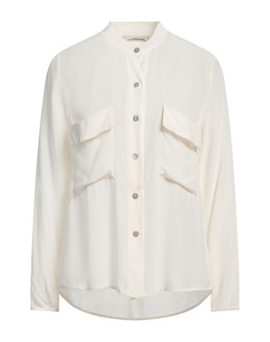 Le Streghe Woman Shirt Off White Size M Viscose