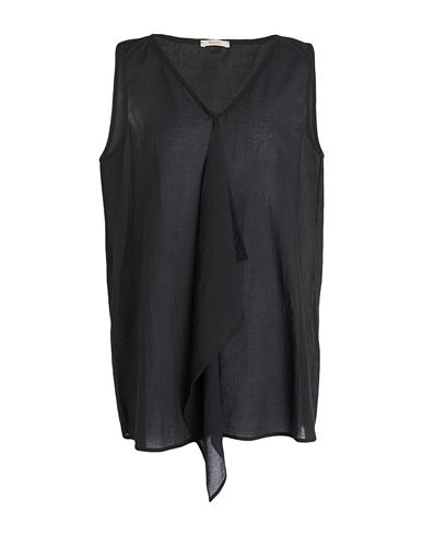 Balia 8.22 Woman Top Black Size 4 Cotton In Black